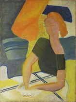 Портрет с руками в салате 1988
